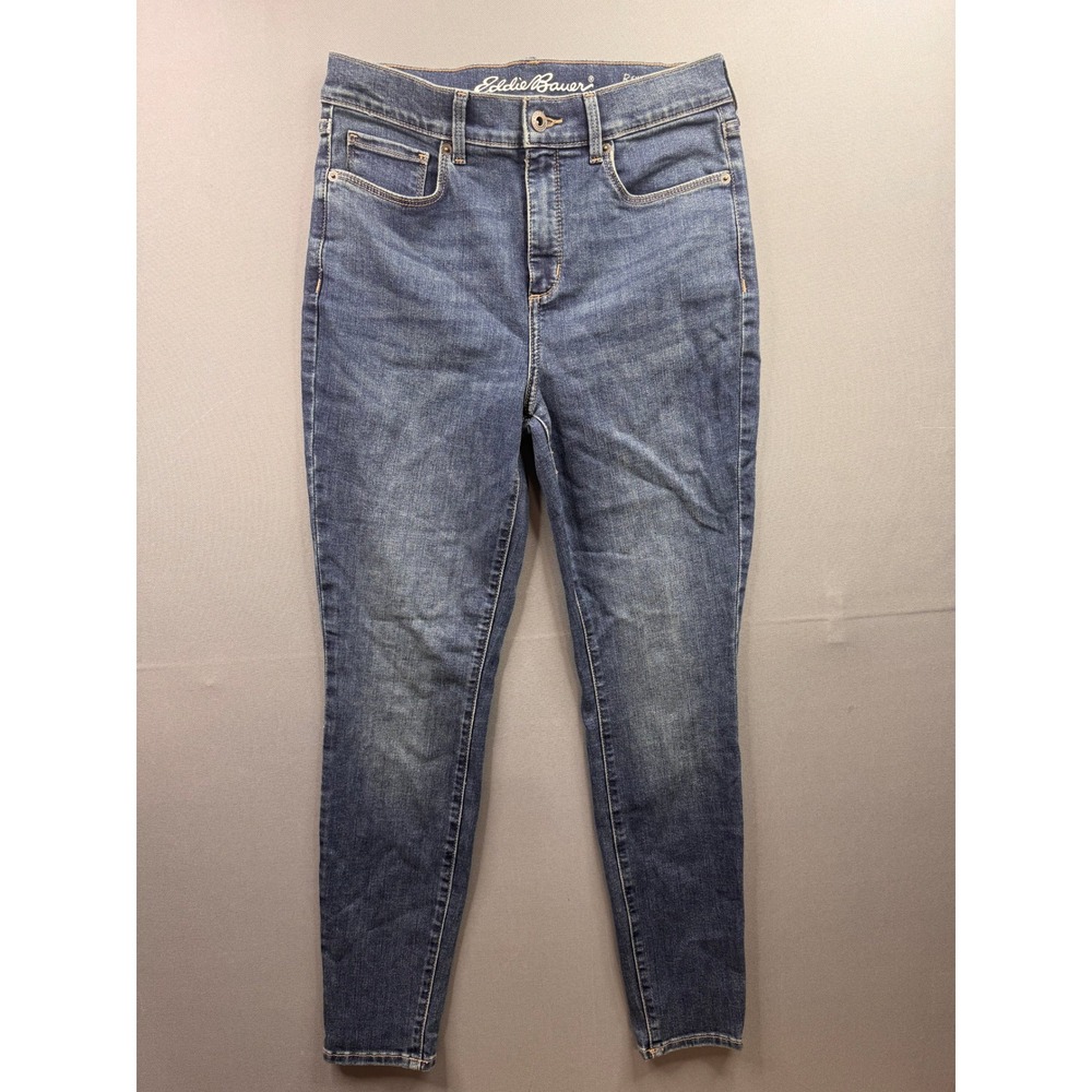 Eddie Bauer Revival Jeans Womens Medium Wash High Rise Skinny Denim 6